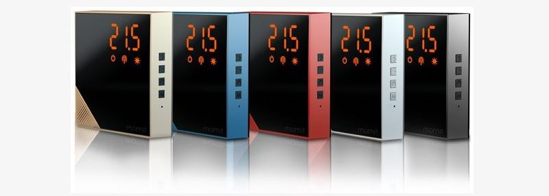“Momit Home Thermostat” uno speciale termostato intelligente che promette di ridurre i consumi energetici del 30%, totalmente wireless e per un design curato e moderno